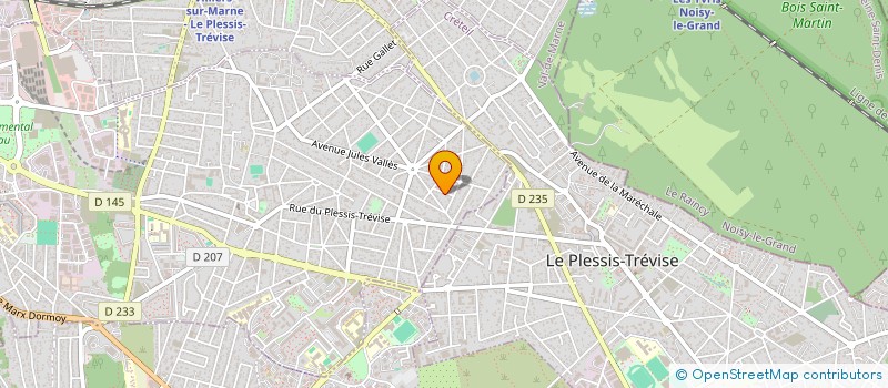 localisation de l'entreprise AVS SERVICES à CHAMPIGNY-SUR-MARNE
