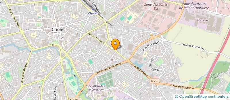 localisation de l'entreprise AVSAR RAVALEMENT à CHOLET