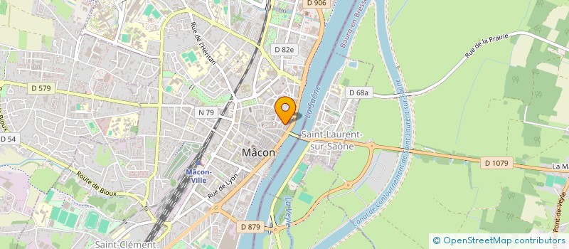 localisation de l'entreprise AVSB à MACON