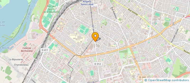 localisation de l'entreprise AVSC à ANGERS