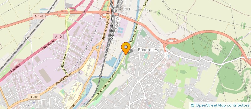 localisation de l'entreprise AVSFA à POITIERS