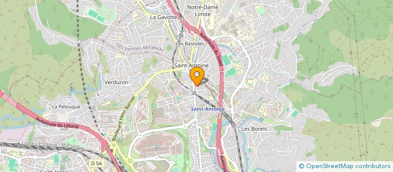 localisation de l'entreprise AVSRM à MARSEILLE