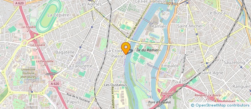 localisation de l'entreprise AVST SERVICES à TOULOUSE