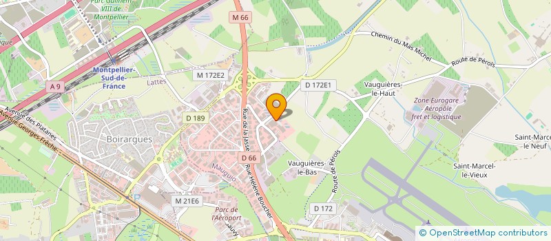 localisation de l'entreprise AVSYSTEM  MAUGUIO