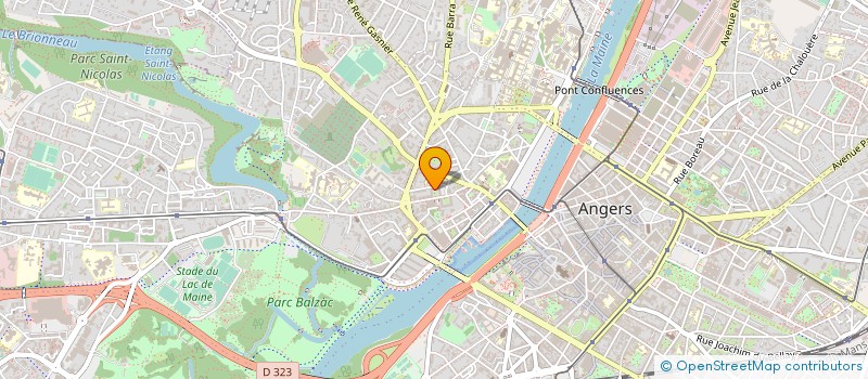 localisation de l'entreprise AVT à ANGERS