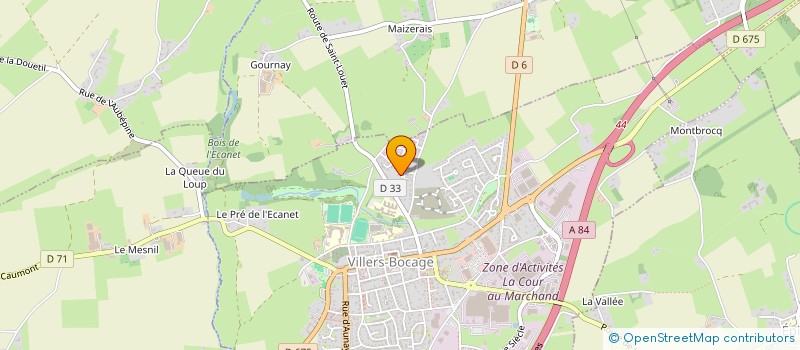 localisation de l'entreprise AVT  VILLERS-BOCAGE