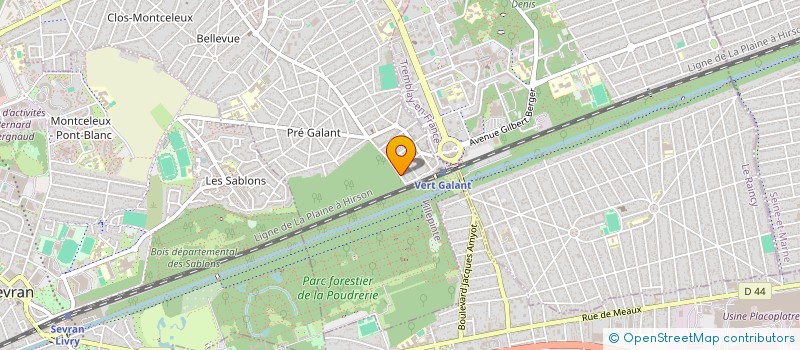 localisation de l'entreprise AVT FRANCE à VILLEPINTE
