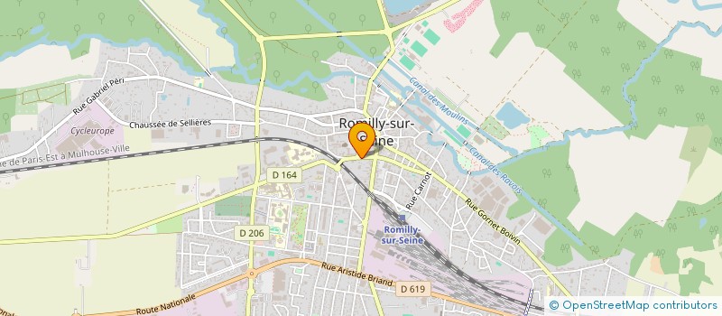 localisation de l'entreprise AVTM  ROMILLY-SUR-SEINE