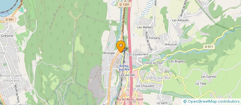 localisation de l'entreprise AVUS IMMOBILIER  GRESY-SUR-AIX