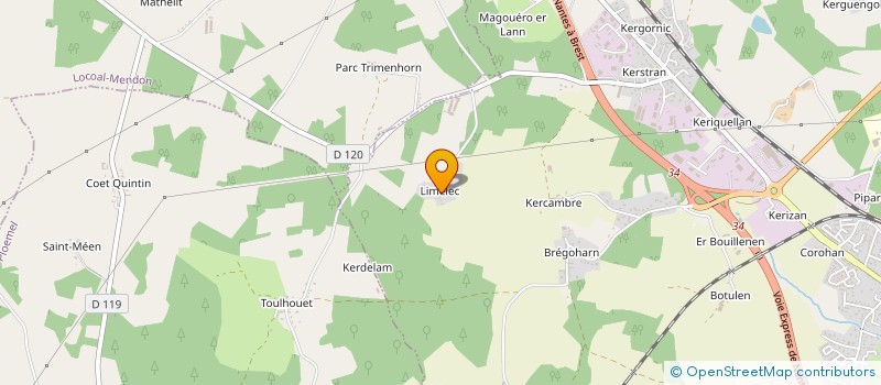 localisation de l'entreprise AVUS INGENIERIE  BRECH