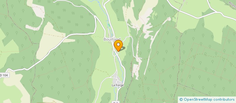 localisation de l'entreprise AVV RUFFEY  BOUILLAND