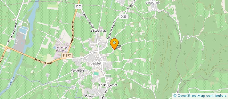 localisation de l'entreprise AVVA  SAINT-ROMAIN-EN-VIENNOIS