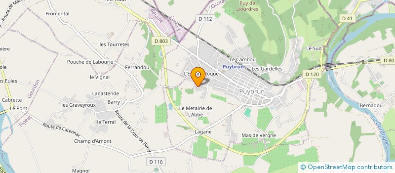 localisation de l'entreprise AVVA CONSULTING  PUYBRUN