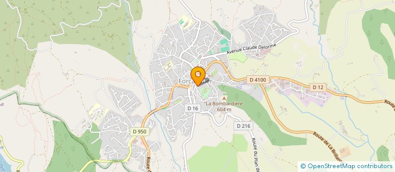 localisation de l'entreprise AVVEC à FORCALQUIER
