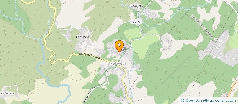 localisation de l'entreprise AVVENA à PORTO-VECCHIO