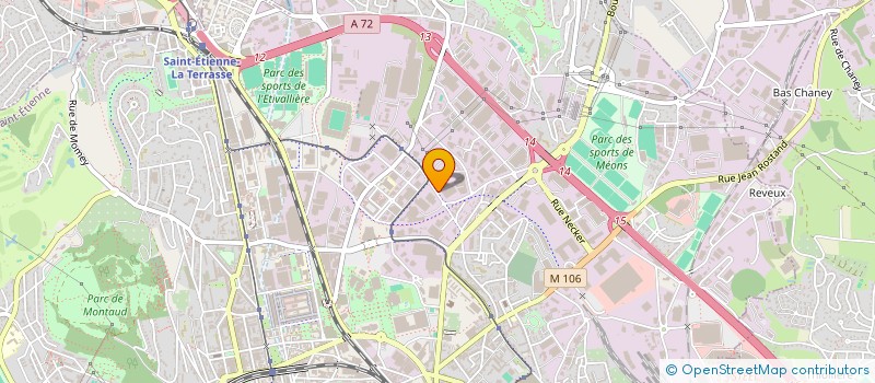 localisation de l'entreprise AVVENS SAINT ETIENNE  SAINT-ETIENNE