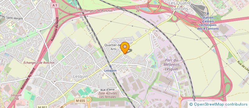 localisation de l'entreprise AVVIE à LESQUIN