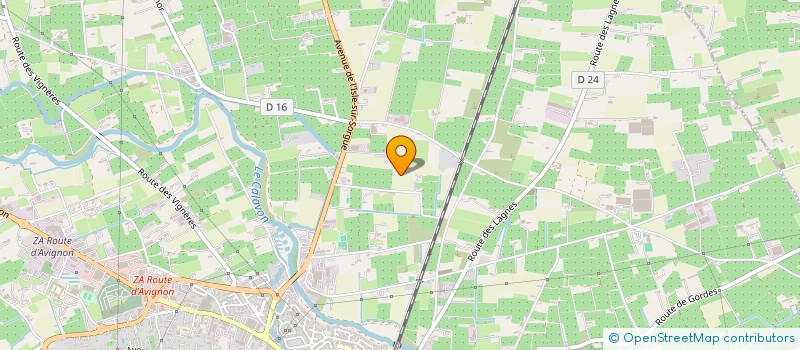 localisation de l'entreprise AVY  CAVAILLON