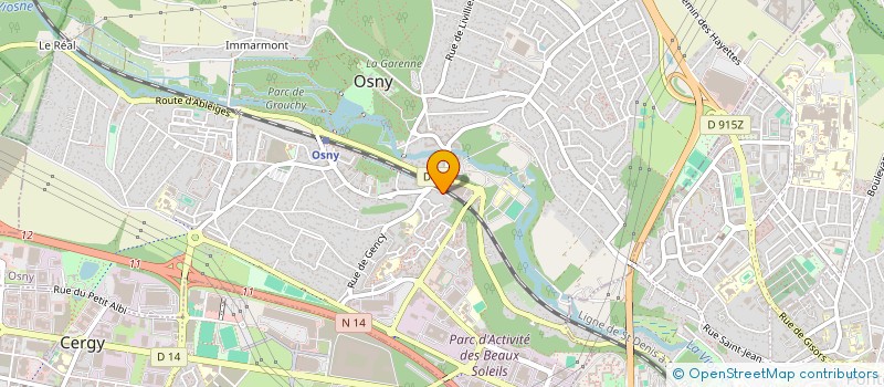 localisation de l'entreprise AVY AUTOMOBILES OSNY à OSNY
