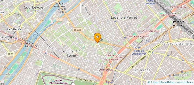 localisation de l'entreprise AVYA CONSULTING à NEUILLY-SUR-SEINE