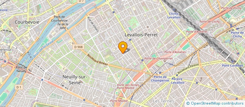 localisation de l'entreprise AVYDA à LEVALLOIS-PERRET
