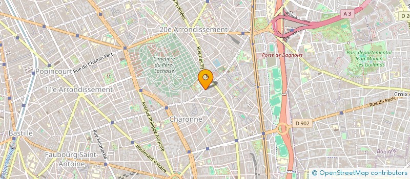 localisation de l'entreprise AVYGRAND à PARIS