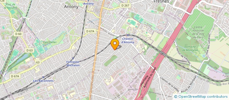 localisation de l'entreprise AVZ CONSEIL à ANTONY