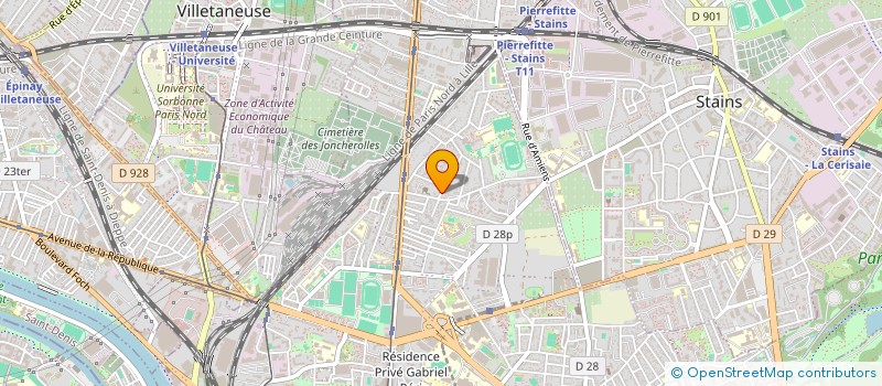 localisation de l'entreprise AVZEM  PIERREFITTE-SUR-SEINE