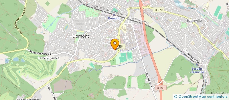 localisation de l'entreprise AW  DOMONT