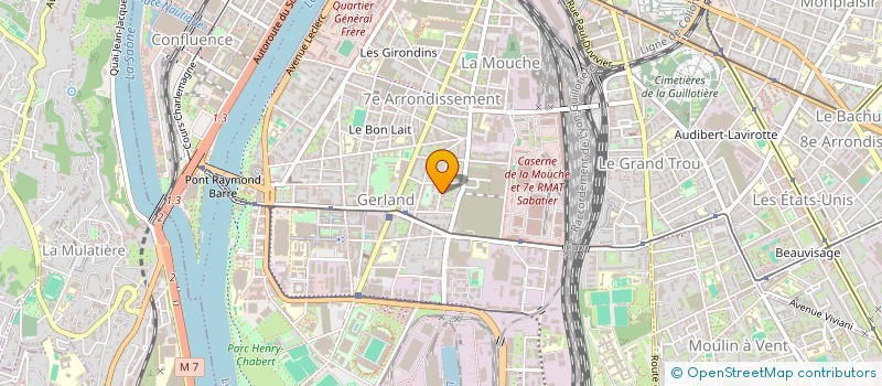 localisation de l'entreprise AW CARS  LYON