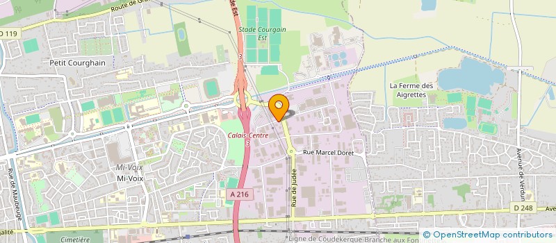 localisation de l'entreprise AW CONSULTING & DESIGN DISTRIBUTION à CALAIS