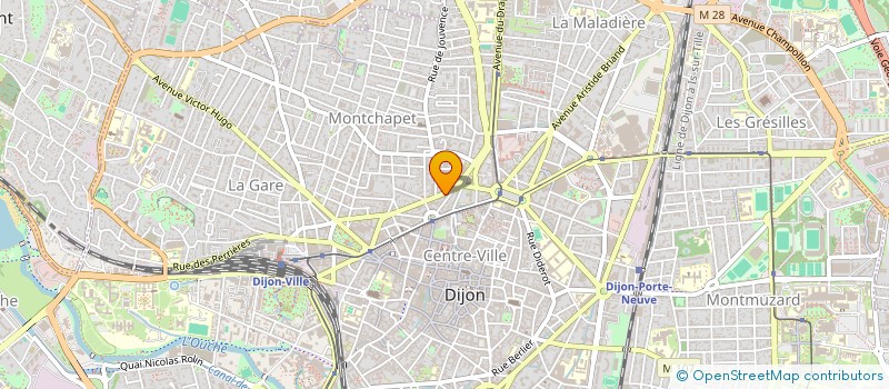 localisation de l'entreprise AW FOOD à DIJON