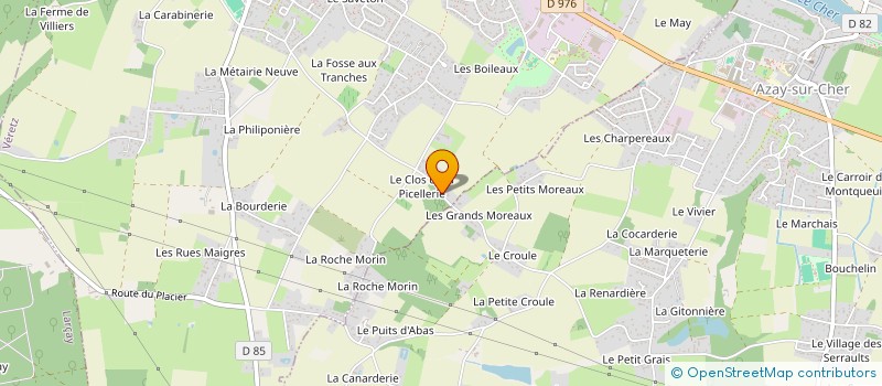 localisation de l'entreprise AW GROUP  VERETZ