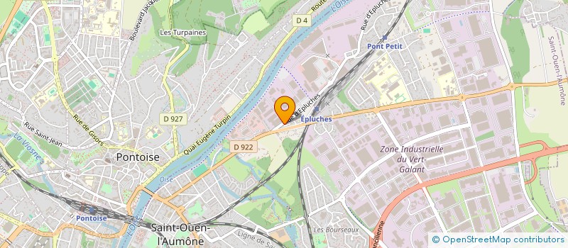 localisation de l'entreprise AW SOL 95 à SAINT-OUEN-L'AUMONE