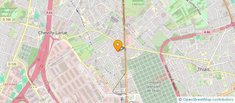 localisation de l'entreprise AW STABLE  CHEVILLY-LARUE