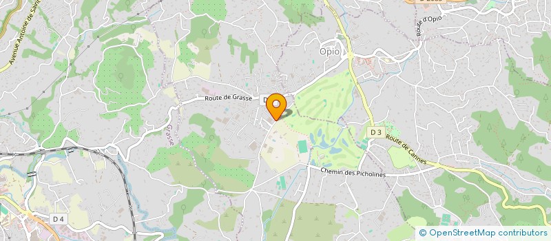 localisation de l'entreprise AW SYSTEMS à CHATEAUNEUF-GRASSE