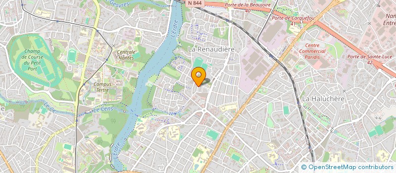 localisation de l'entreprise AW TAXI NANTES à NANTES