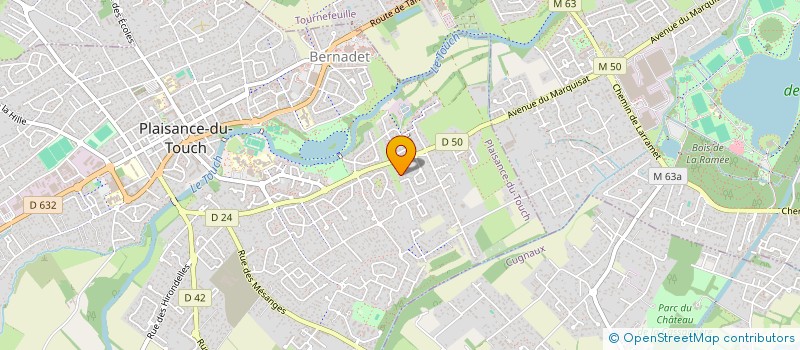 localisation de l'entreprise AWA  PLAISANCE-DU-TOUCH