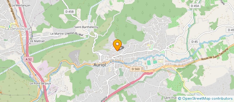 localisation de l'entreprise AWA ADVISORY  AURIOL