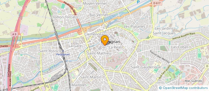 localisation de l'entreprise AWA & ELIAM à PERPIGNAN