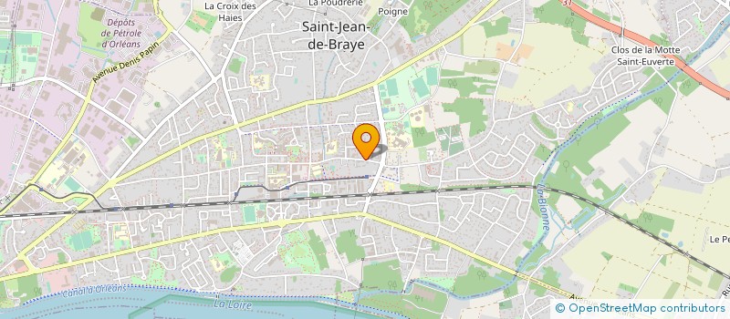 localisation de l'entreprise AWA INTERNATIONAL à SAINT-JEAN-DE-BRAYE