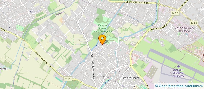 localisation de l'entreprise AWA INVEST 2  CUGNAUX