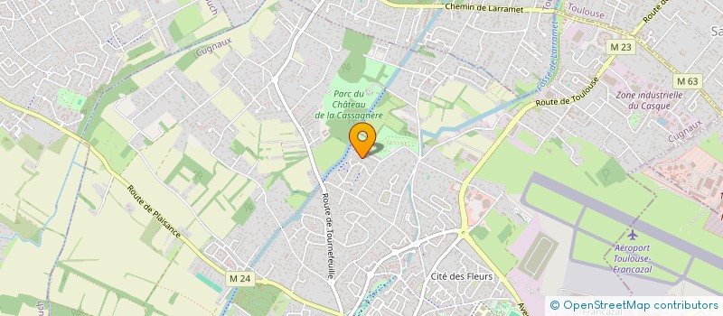 localisation de l'entreprise AWA INVEST  CUGNAUX