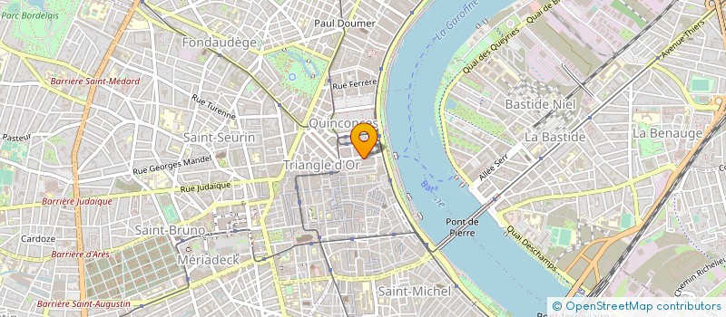localisation de l'entreprise AWACEB à BORDEAUX