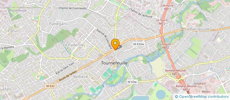 localisation de l'entreprise AWACOEURS à TOURNEFEUILLE