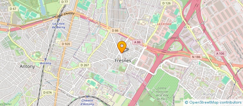 localisation de l'entreprise AWAD IMMO  FRESNES