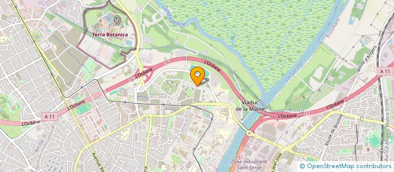 localisation de l'entreprise AWADA GHANEM à ANGERS