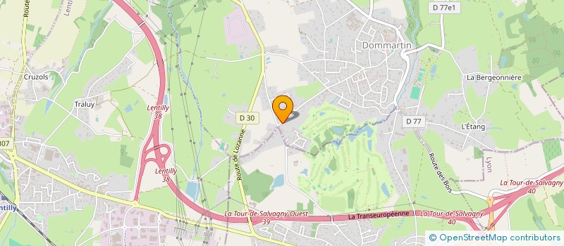 localisation de l'entreprise AWAKE  DOMMARTIN