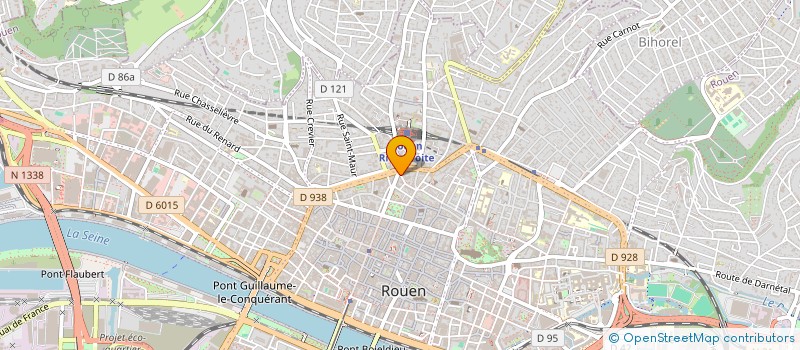 localisation de l'entreprise AWAKE CC  ROUEN