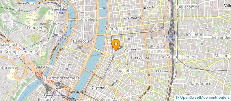 localisation de l'entreprise AWAL GRAND LYON  LYON